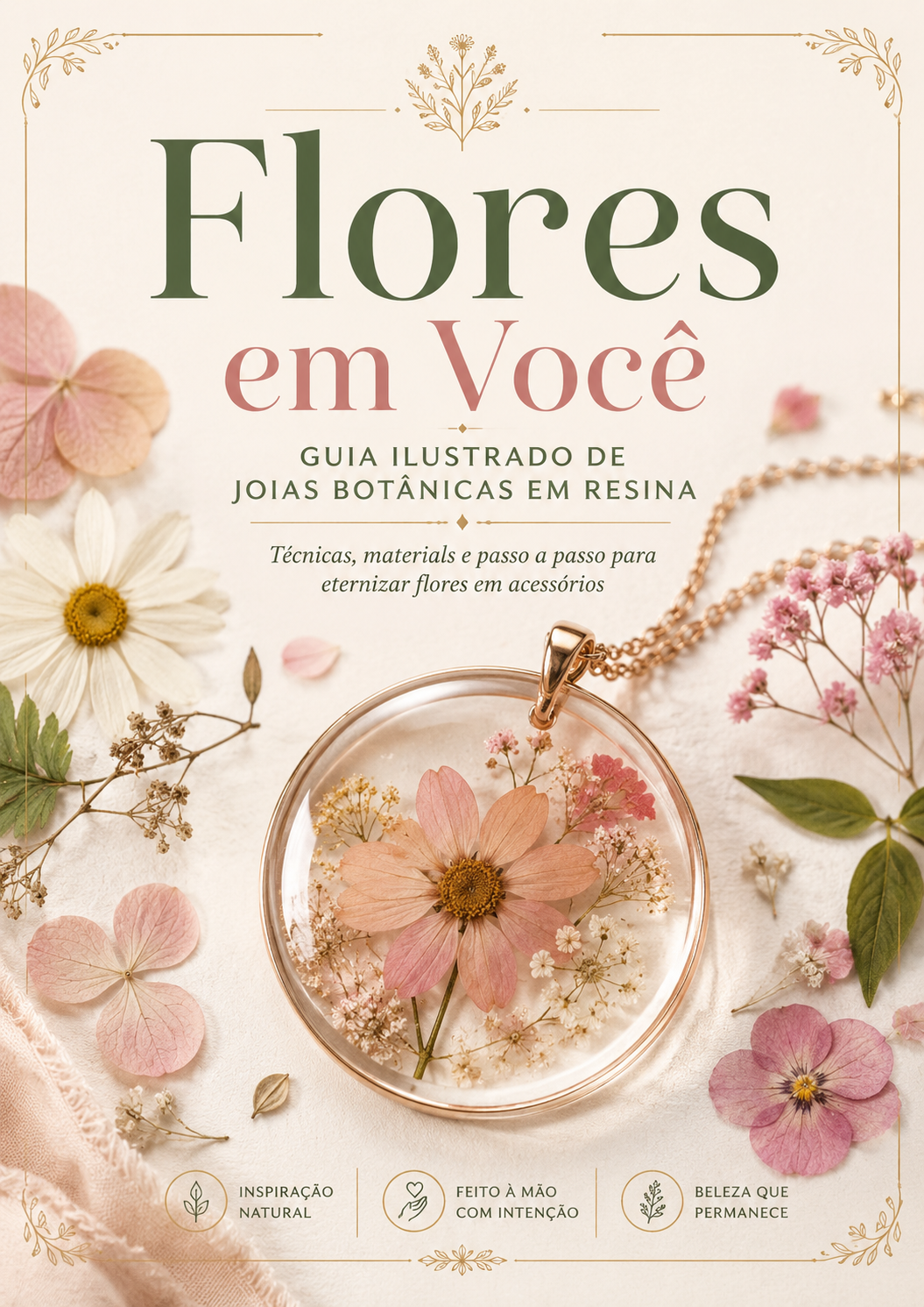 Flor real ou flor artificial: qual a diferença numa biojoia?